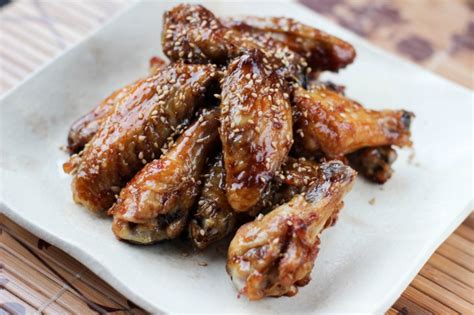 Teriyaki Chicken Wings Recipe Japanese Cooking 101