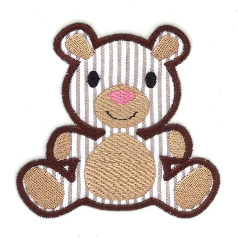 Teddy Bear Appliqu Design Machine Embroidery Geek