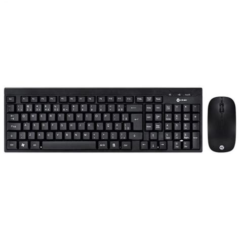 Kit Teclado E Mouse Sem Fio Cmw200 Vinik Na Soltek