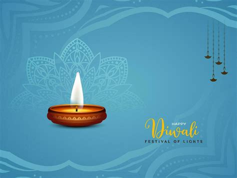 Beautiful Happy Diwali Indian festival cultural background design ...