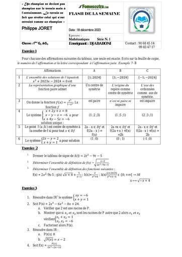 Sujet Corr Maths Bepc 2022 Zone 1 2 Et 3 By M Tehua