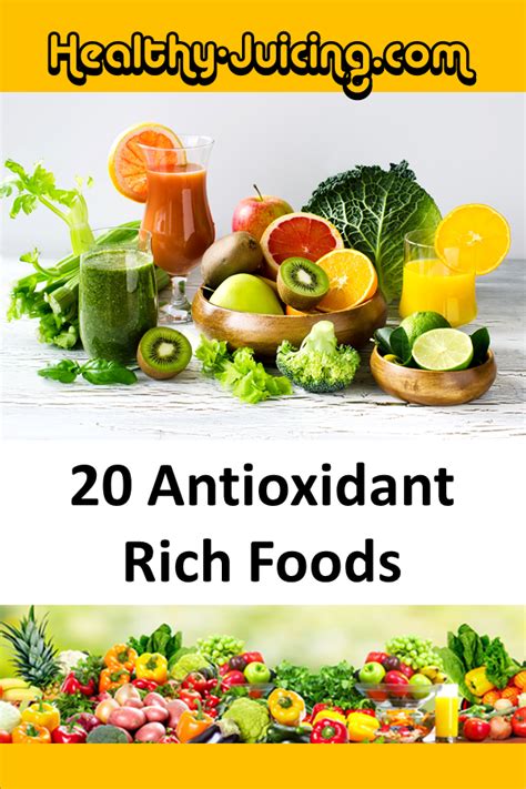 20 Antioxidant Rich Foods High Antioxidant Foods Anti Oxidant Foods