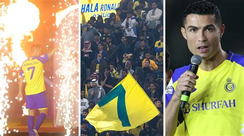 Cristiano Ronaldo Unveiled To Al Nassr In Saudi Arabia Transfer News