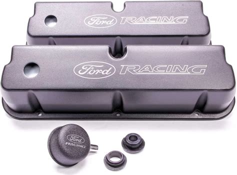 Polished Fabricated Aluminum Valve Covers Short Bolt 289