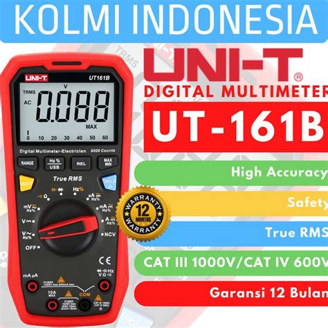 Jual UNI T Professional Digital Multimeter Tester True RMS UT61B UT61E