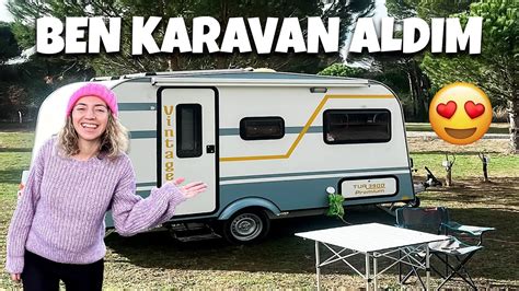 ÇEKME KARAVAN SATIN ALDIM 750kg Altı Güneş Panelli Tam Donanımlı