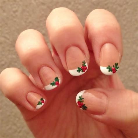 Navideñas Diseños De Uñas De Gel Para Navidad