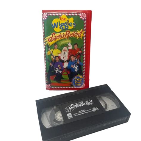 THE WIGGLES SANTA'S Rockin VHS Kids Songs Movie 2004 HIT Entertainment ...