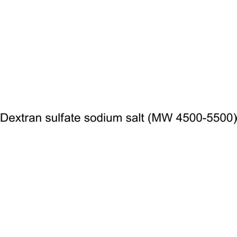 Dextran Sulfate Sodium Salt Mw Colitis Inducer