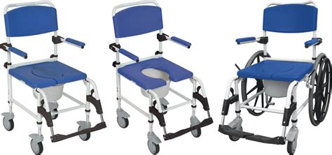 Drive Medical Aluminum Rehab Shower Commode Chair