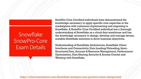 PPT SnowPro Core Questions Dumps PowerPoint Presentation Free