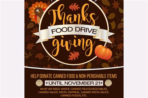 Home Instead Thanksgiving Food Drive