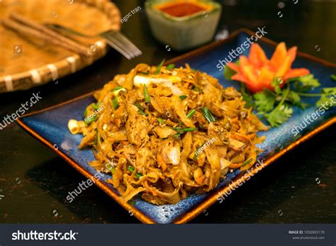 Traditional Sri Lankan Kottu Roti Wooden Stock Photo 1050903170 ...