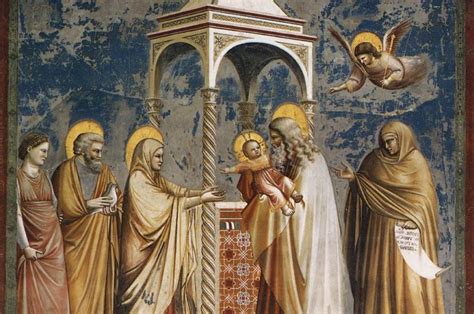 ICONOGRAPHIE CHRÉTIENNE LA PRÉSENTATION DE JÉSUS AU TEMPLE ET LA