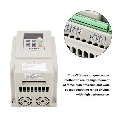 Buy Tosuny Vfd Variable Frequency Drive Vfd Inverter V Single Phase