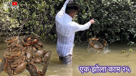 अचानक प्लान करून गेलो चिंबोरी पकडायला आणि भेटल्या खूप मोठ्या मोठ्या