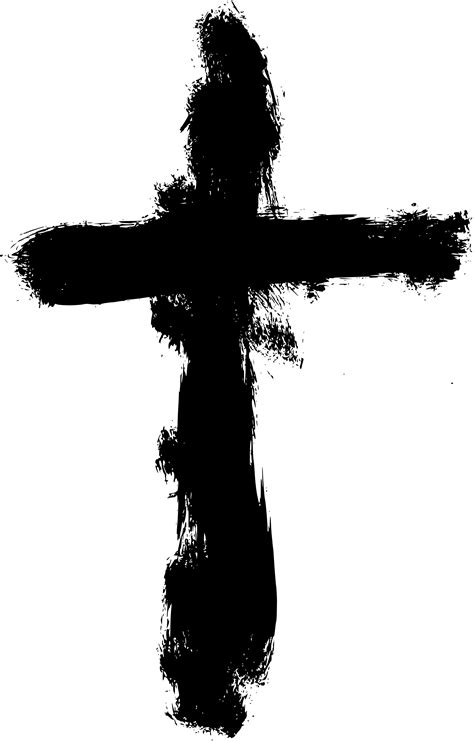 6 Grunge Cross Png Transparent