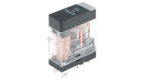 Schneider Electric 10a功率继电器 24v 直流 Spdt 1极 插入式 Rxg13bd Rs