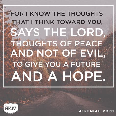 NKJV Verse Of The Day Jeremiah 29 11