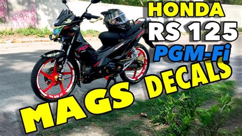 Honda Rs Fi Budget Meal Na Mags Decals Magkano Kaya Ganitong