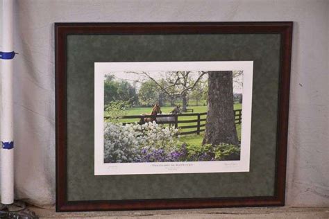 Large Signed Limited Edition Framed Print The Glory Of Kentucky By