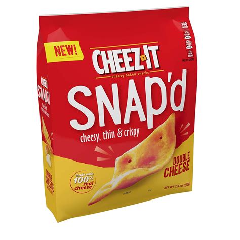 Cheesy Baked Snacks, Double Cheese, 7.5 oz (Pack of 2) - Walmart.com