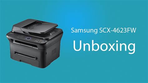 Samsung Scx Fw Laser Printer Unboxing Youtube