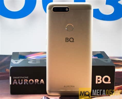 Обзор BQ BQ-6000L Aurora. Смартфон с 4 камерами и экраном 18:9 - MegaObzor