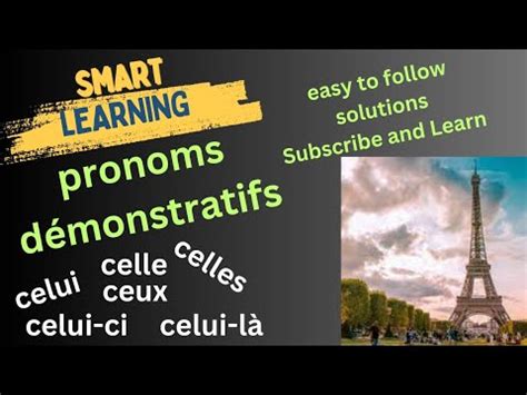 Learn French Pronom Démonstratifs in 2 Mins Shocking Grammar Hack