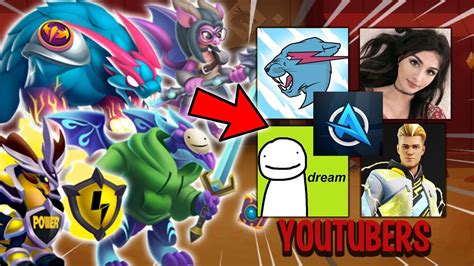 TODOS LOS DRAGONES EXCLUSIVOS De YOUTUBERS En DRAGON CITY YouTube