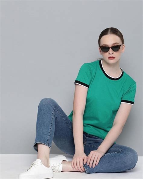 Buy Women S Green T Shirt For Women Green Online At Bewakoof