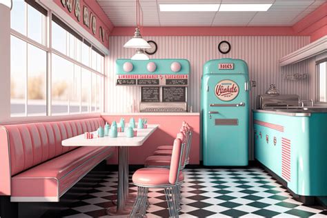 1950S Diner Interior