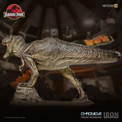 Limited Edition Jurassic Park T Rex Statue Unveiled Ign