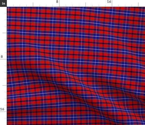 Scottish Clan Wishart Dress Tartan Plaid Fabric Spoonflower