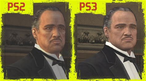 The Godfather Ps2 Vs Ps3 Graphics Comparison Youtube