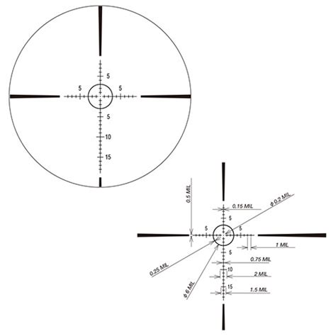 March F Tactical X Mm Fmc Reticle Mil Illuminated Ffp