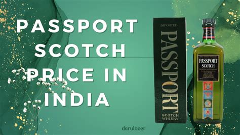 Passport Scotch Price In India Updated A Guide For Whisky