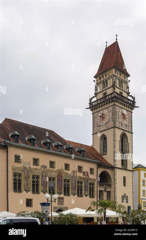 Old Town Hall, Passau Stock Photo - Alamy