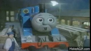 Thomas & Friends :O face on Make a GIF