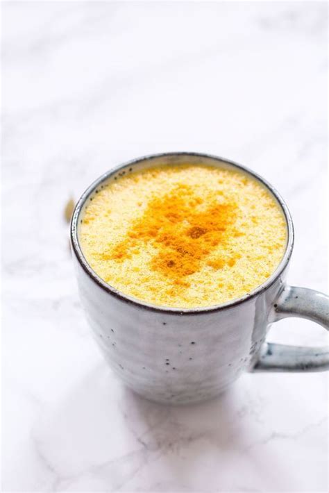 Kurkuma Latte Goldene Milch Heavenlynn Healthy Recipe Turmeric