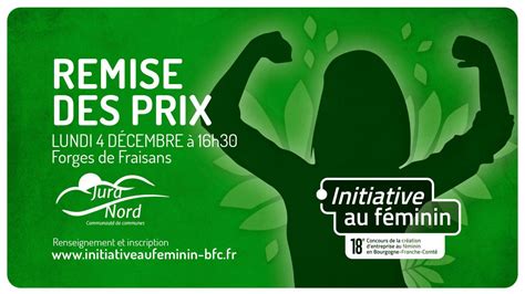 Concours Initiative Au F Minin La Remise Des Prix Se Tiendra Aux