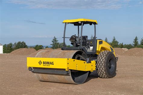 Bomag Smart Line Single Drum Roller For Earthwork And Soil Compaction