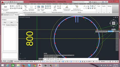 Autocad Structural Detailing Pile Reinforcement Youtube