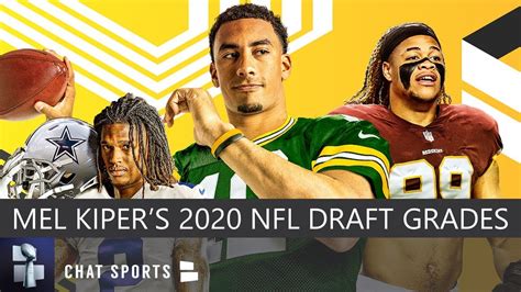 Mel Kipers 2020 Nfl Draft Grades For All 32 Teams Youtube