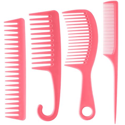 Amazon Pcs Hair Comb Set Wide Tooth Comb For Detangling Fine