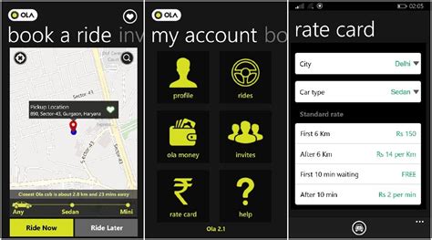 Ola Cabs App Download For Android