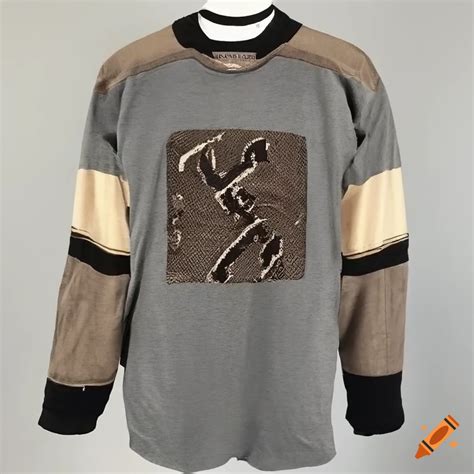 Hd Photo Of A Vintage Mesh Hockey Jersey On Craiyon