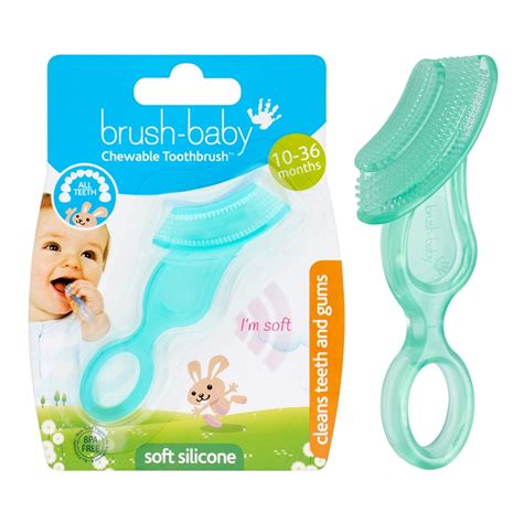 Brush Baby Chewable Toothbrush And Teether Teal