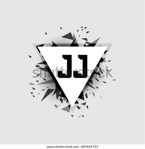 Jj Logo Stock Vector (Royalty Free) 689645725