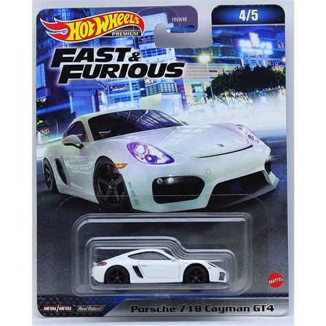 Hot Wheels Porsche Cayman Gt Fast Furious Velozes E Furiosos